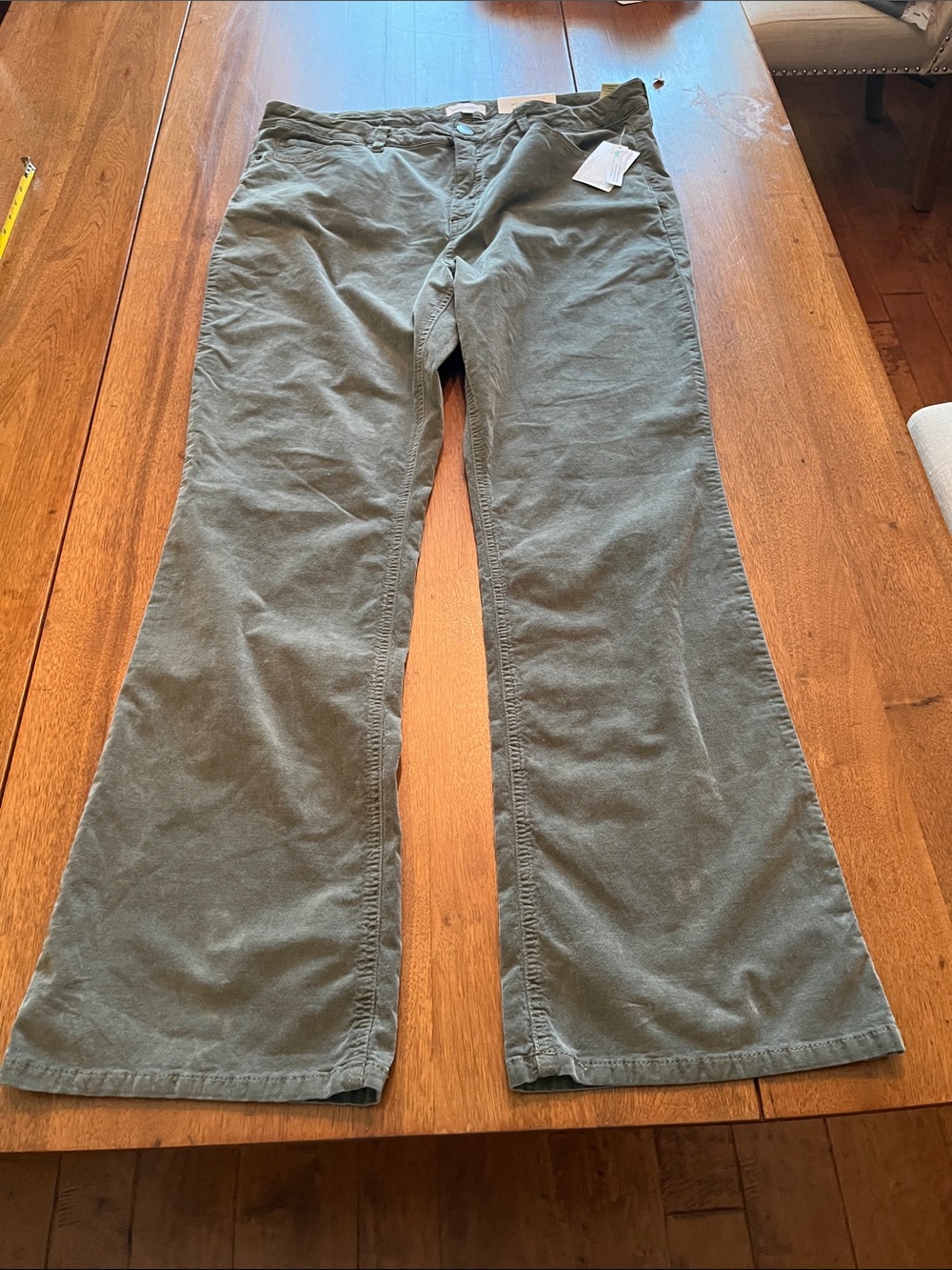 Westbound Women’s Olive Green Corduroy Pants